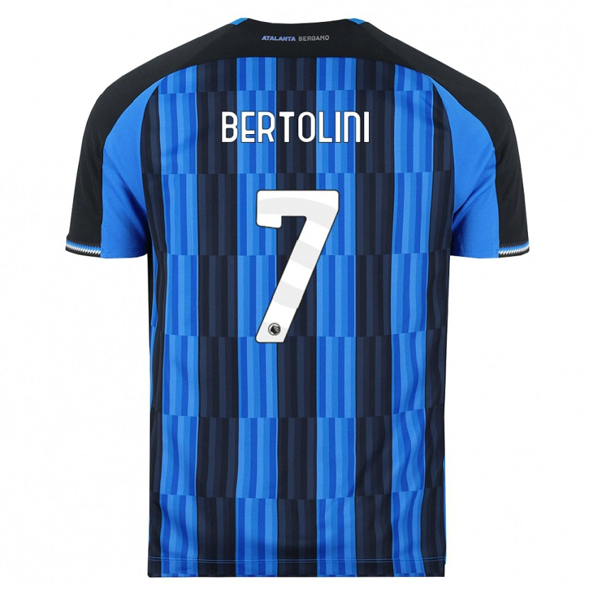 Danxen Kinderen Gabriele Bertolini #7 Blauw Zwart Rood Thuisshirt Thuistenue 2026/27 T-Shirt