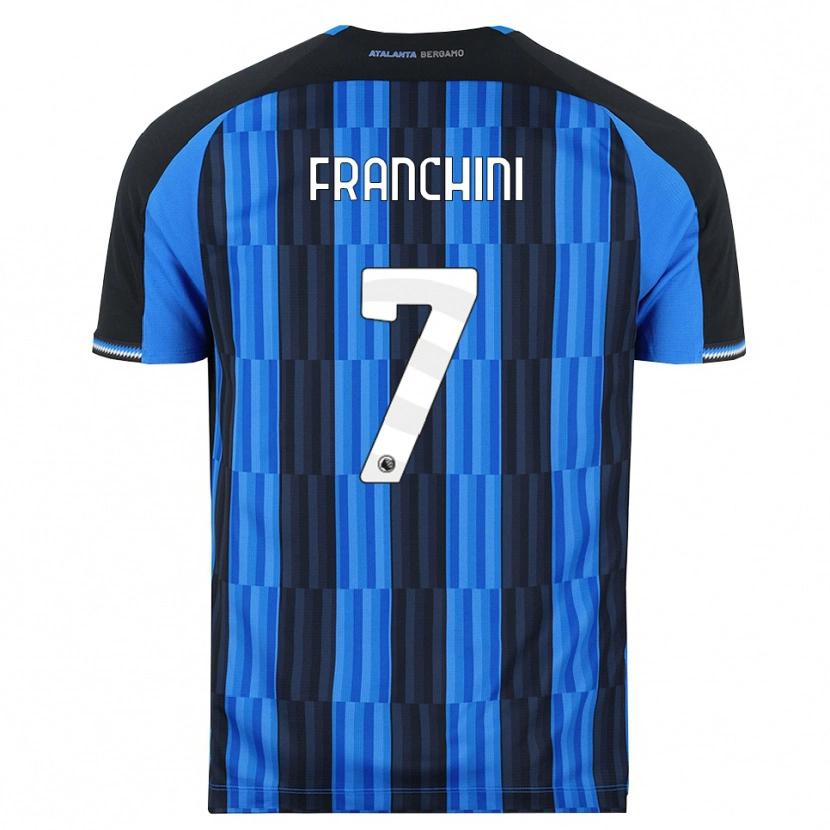 Danxen Kinderen Alessandro Franchini #7 Blauw Zwart Rood Thuisshirt Thuistenue 2026/27 T-Shirt
