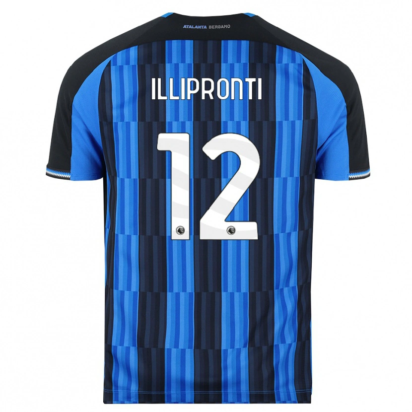 Danxen Kinderen Filippo Illipronti #12 Blauw Zwart Rood Thuisshirt Thuistenue 2026/27 T-Shirt