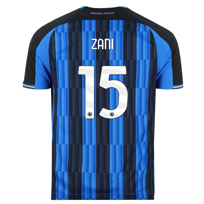 Danxen Kinderen Filippo Zani #15 Blauw Zwart Rood Thuisshirt Thuistenue 2026/27 T-Shirt