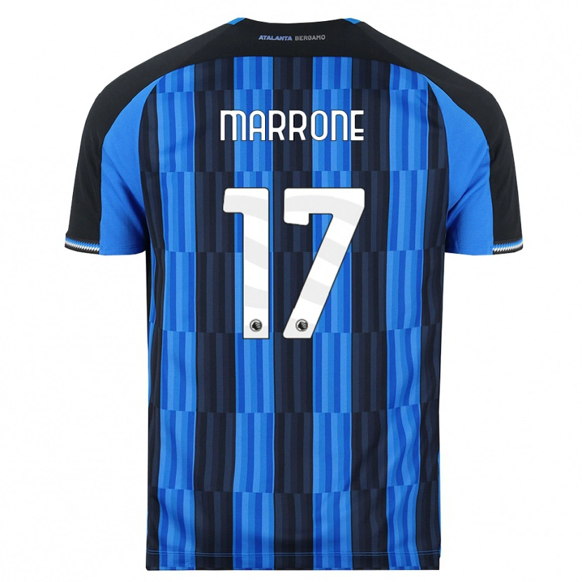 Danxen Kinderen Federico Marrone #17 Blauw Zwart Rood Thuisshirt Thuistenue 2026/27 T-Shirt