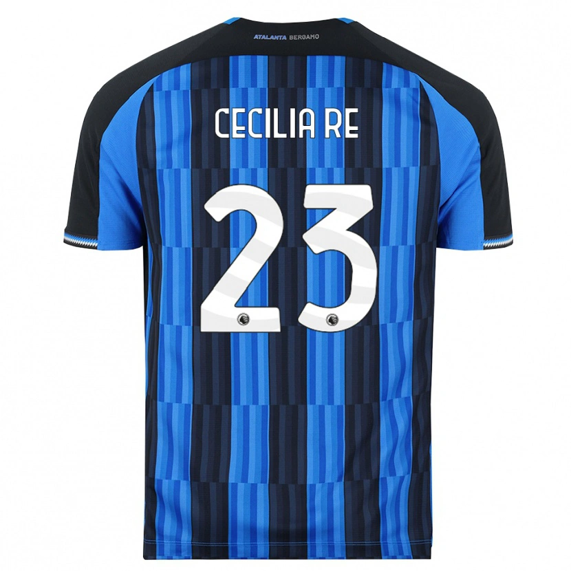 Danxen Kinderen Cecilia Re #23 Blauw Zwart Rood Thuisshirt Thuistenue 2026/27 T-Shirt