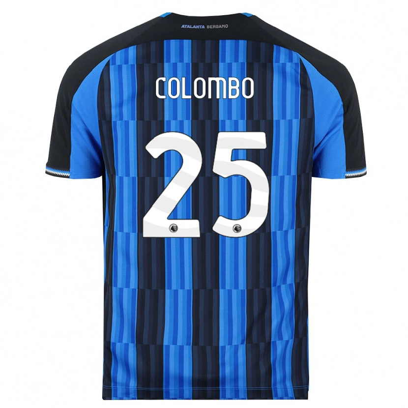 Danxen Kinderen Matteo Colombo #25 Blauw Zwart Rood Thuisshirt Thuistenue 2026/27 T-Shirt