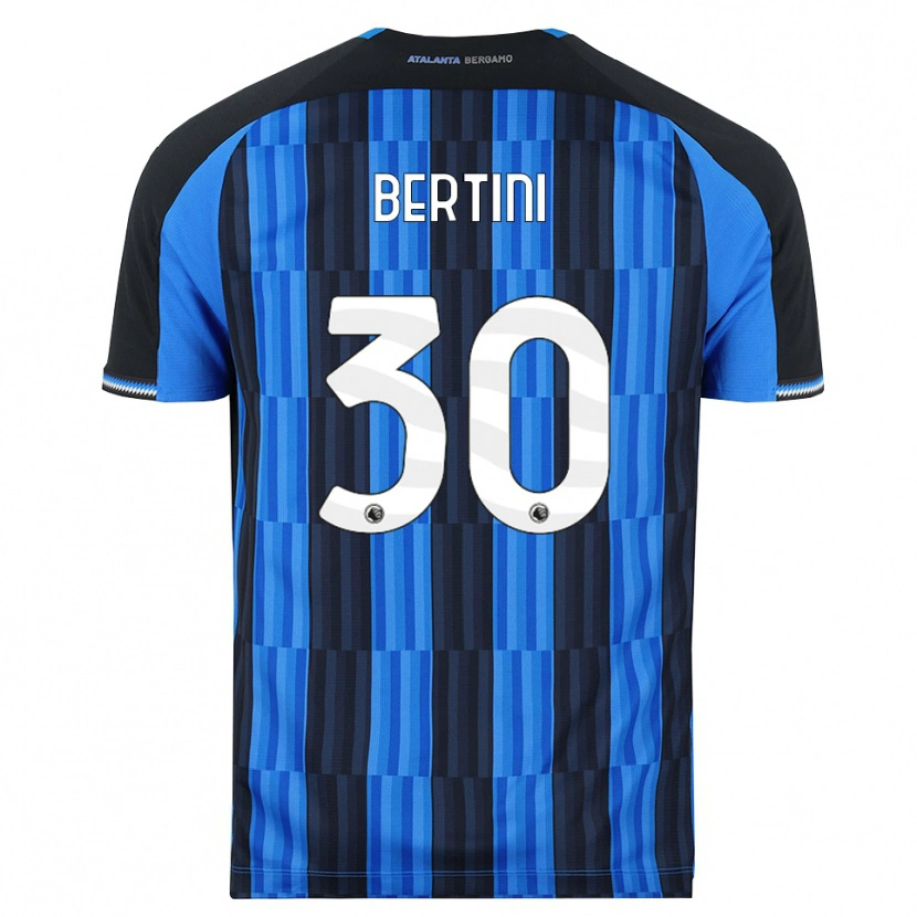 Danxen Kinderen Tommaso Bertini #30 Blauw Zwart Rood Thuisshirt Thuistenue 2026/27 T-Shirt