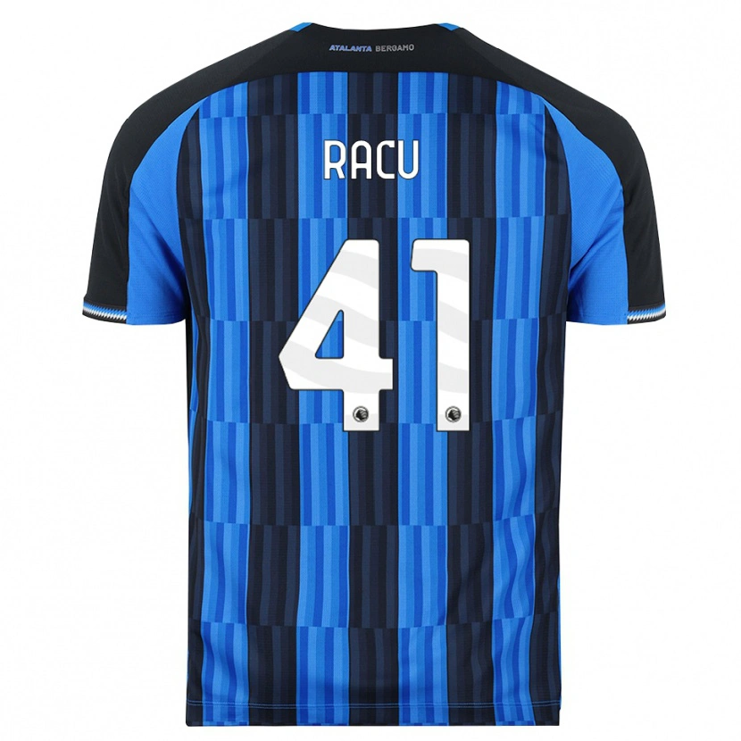 Danxen Kinderen Andrei Racu #41 Blauw Zwart Rood Thuisshirt Thuistenue 2026/27 T-Shirt