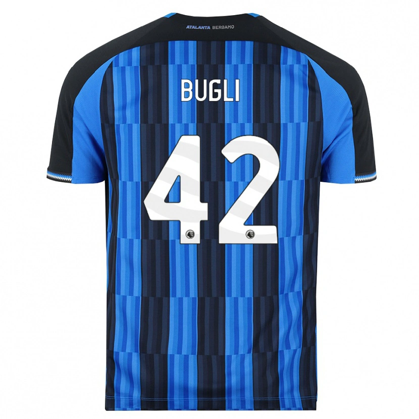 Danxen Kinderen Gabriel Bugli #42 Blauw Zwart Rood Thuisshirt Thuistenue 2026/27 T-Shirt