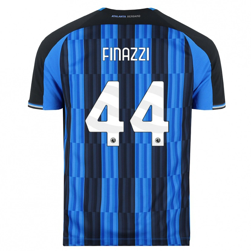 Danxen Kinderen Riccardo Finazzi #44 Blauw Zwart Rood Thuisshirt Thuistenue 2026/27 T-Shirt