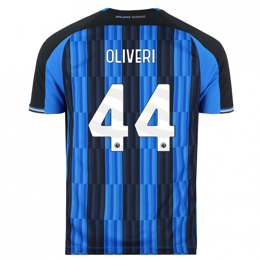 Danxen Kinderen Andrea Oliveri #44 Blauw Zwart Rood Thuisshirt Thuistenue 2026/27 T-Shirt