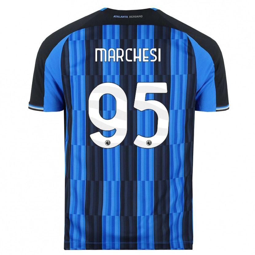 Danxen Kinderen Silvia Marchesi #95 Blauw Zwart Rood Thuisshirt Thuistenue 2026/27 T-Shirt