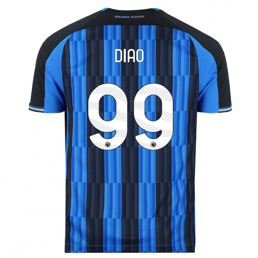 Danxen Kinderen Siren Diao #99 Blauw Zwart Rood Thuisshirt Thuistenue 2026/27 T-Shirt