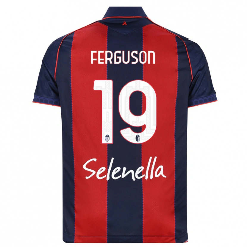 Danxen Kinderen Lewis Ferguson #19 Koninklijk Blauw Rood Wit Thuisshirt Thuistenue 2026/27 T-Shirt