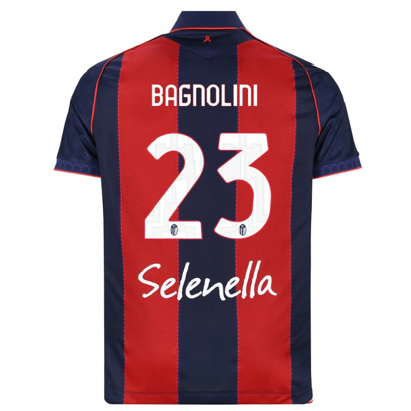 Danxen Kinderen Nicola Bagnolini #23 Koninklijk Blauw Rood Wit Thuisshirt Thuistenue 2026/27 T-Shirt