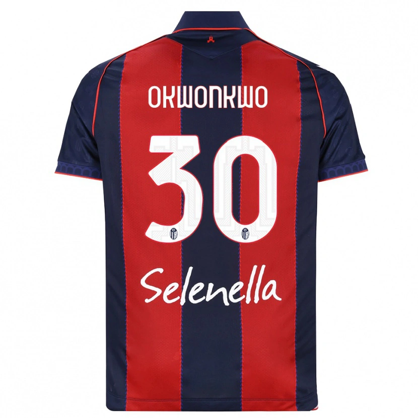 Danxen Kinderen Orji Okwonkwo #30 Koninklijk Blauw Rood Wit Thuisshirt Thuistenue 2026/27 T-Shirt