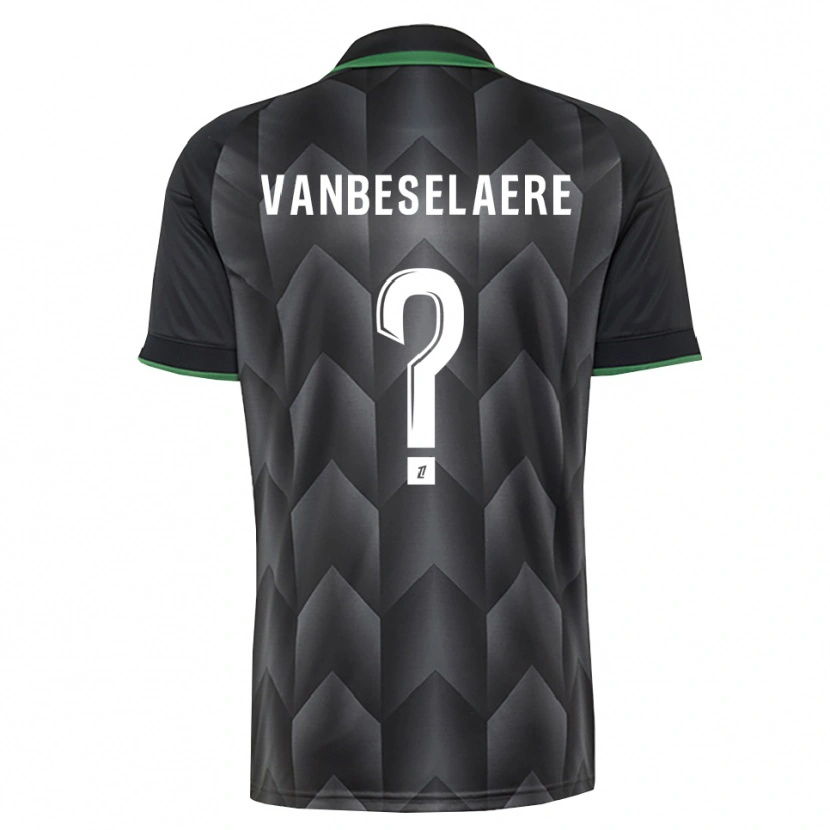 Danxen Kinderen Emmanuel Vanbeselaere #0 Wit Zwart Groen Uitshirt Uittenue 2026/27 T-Shirt