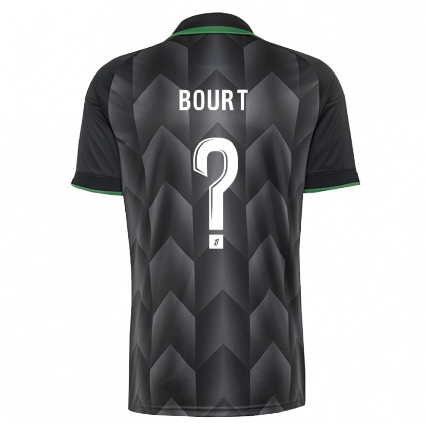 Danxen Kinderen Chloé Bourt #0 Wit Zwart Groen Uitshirt Uittenue 2026/27 T-Shirt
