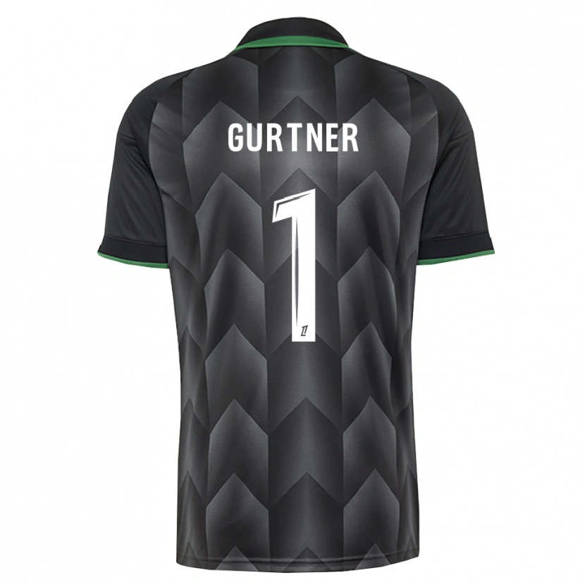 Danxen Kinderen Régis Gurtner #1 Wit Zwart Groen Uitshirt Uittenue 2026/27 T-Shirt