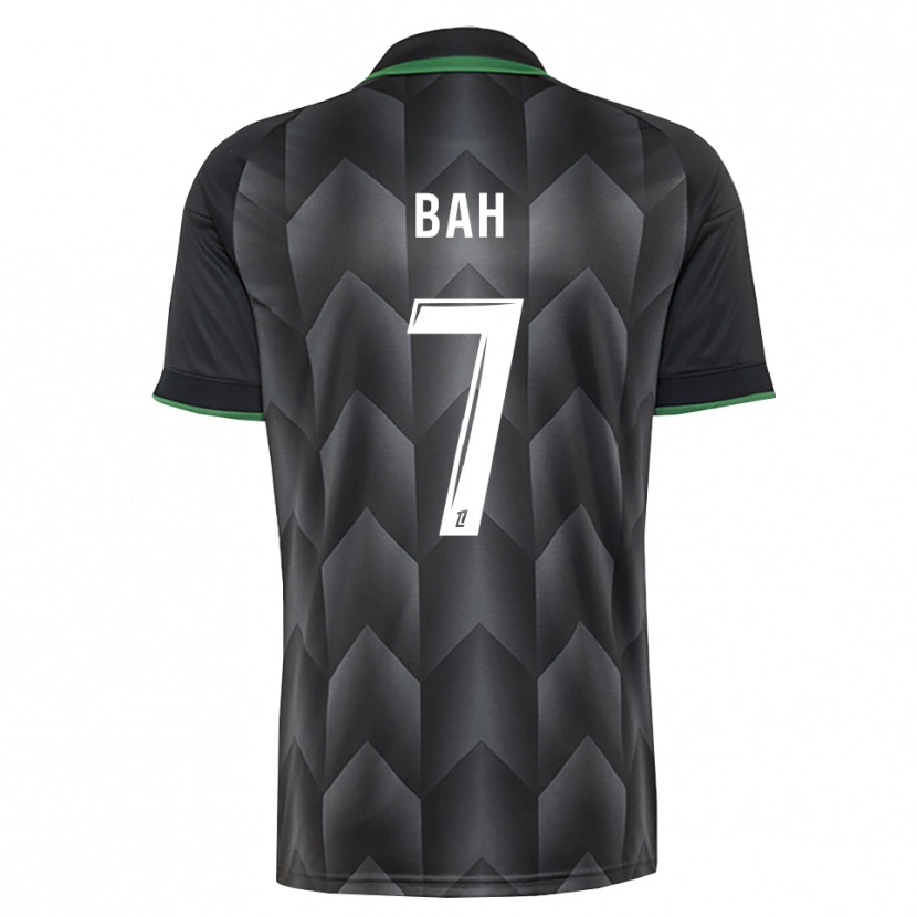Danxen Kinderen Alpha Bah #7 Wit Zwart Groen Uitshirt Uittenue 2026/27 T-Shirt