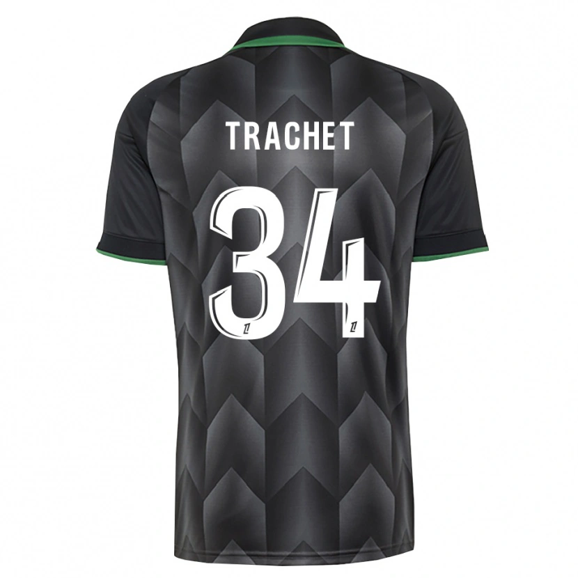 Danxen Kinderen Amélie Trachet #34 Wit Zwart Groen Uitshirt Uittenue 2026/27 T-Shirt