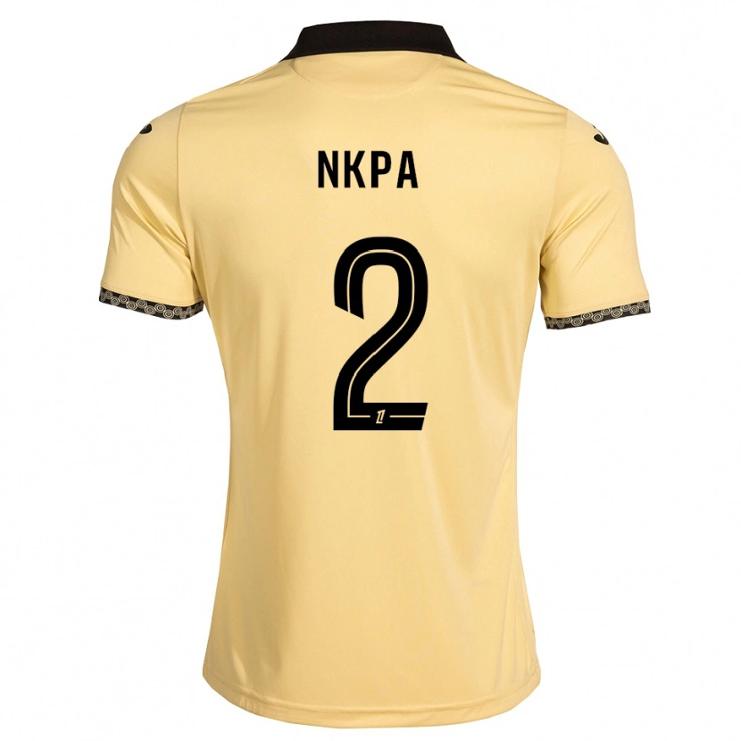 Danxen Kinderen Elie Nkpa #2 Navajo Wit Zwart Uitshirt Uittenue 2026/27 T-Shirt