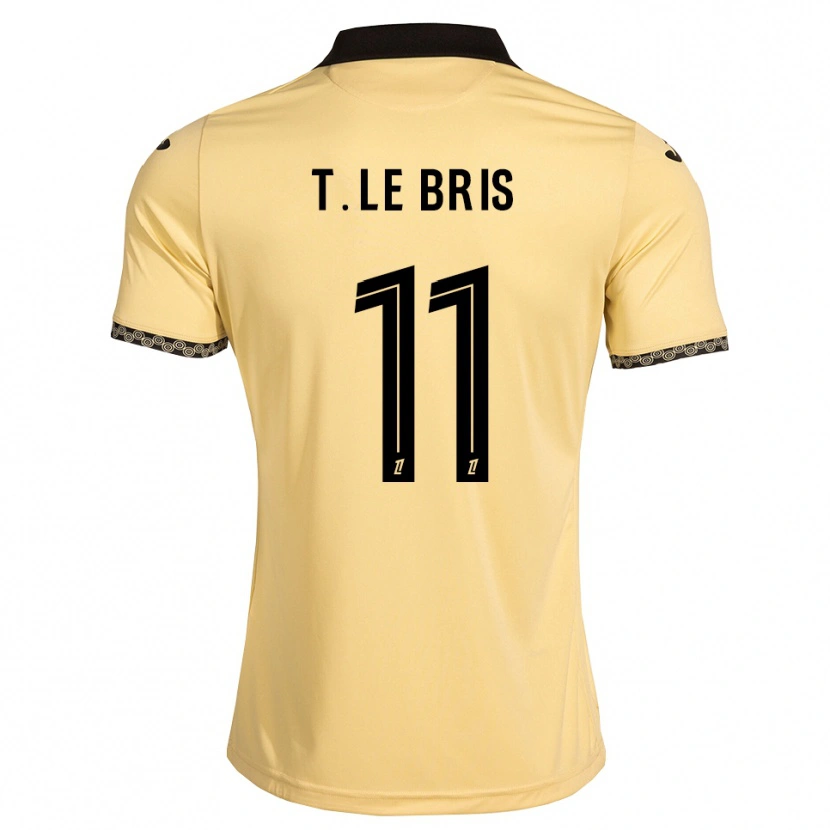 Danxen Kinderen Théo Le Bris #11 Navajo Wit Zwart Uitshirt Uittenue 2026/27 T-Shirt