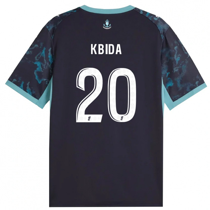Danxen Kinderen Inès Kbida #20 Licht Turkoois Wit Zwart Uitshirt Uittenue 2026/27 T-Shirt