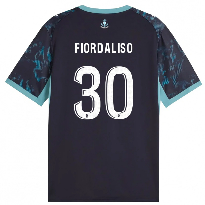 Danxen Kinderen Thelma Fiordaliso #30 Licht Turkoois Wit Zwart Uitshirt Uittenue 2026/27 T-Shirt