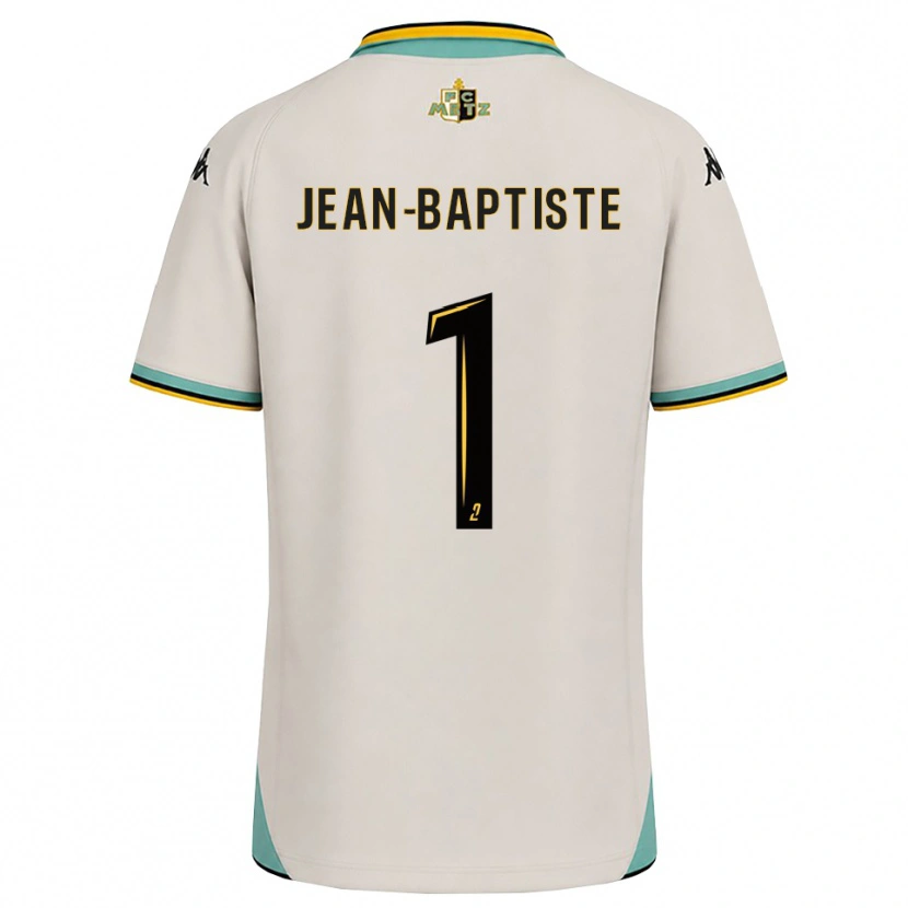 Danxen Kinderen Romain Jean-Baptiste #1 Bloemenwit Zwart Uitshirt Uittenue 2026/27 T-Shirt