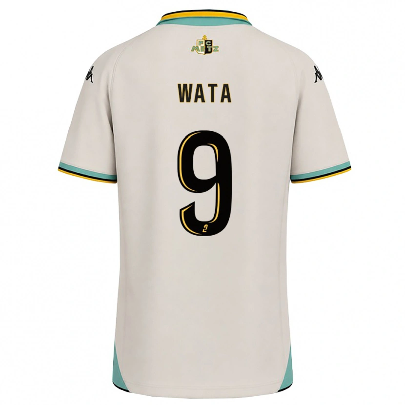 Danxen Kinderen Xavier Wata #9 Bloemenwit Zwart Uitshirt Uittenue 2026/27 T-Shirt