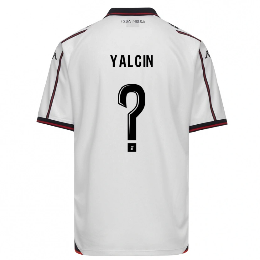 Danxen Kinderen Noah Yalcin #0 Zwart Wit Uitshirt Uittenue 2026/27 T-Shirt