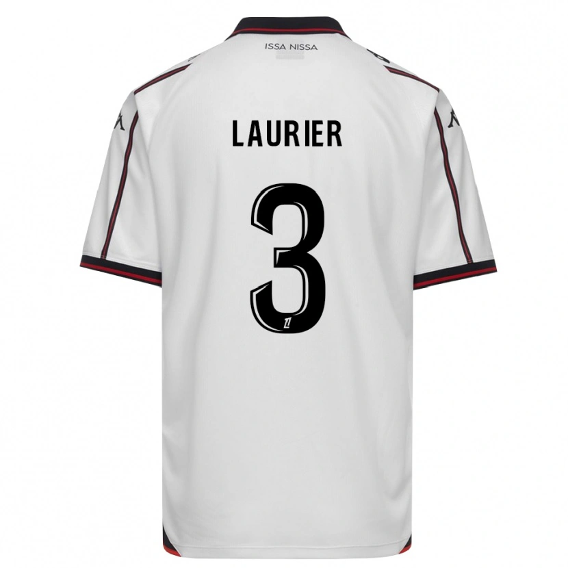 Danxen Kinderen Estelle Laurier #3 Zwart Wit Uitshirt Uittenue 2026/27 T-Shirt