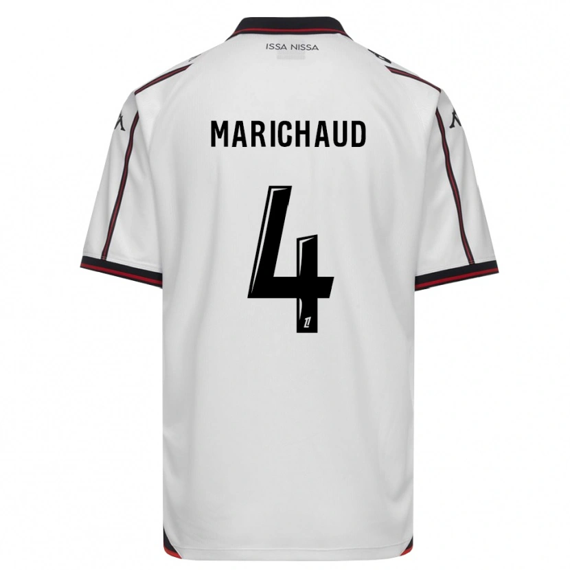 Danxen Kinderen Julie Marichaud #4 Zwart Wit Uitshirt Uittenue 2026/27 T-Shirt