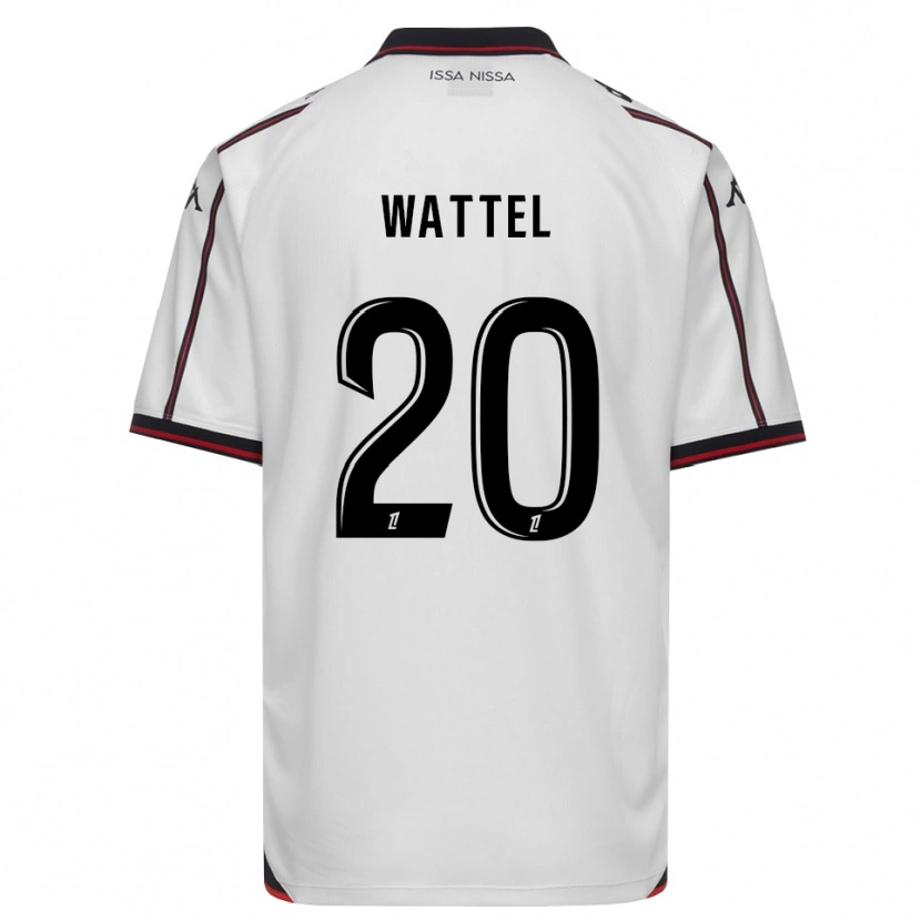 Danxen Kinderen Sami Wattel #20 Zwart Wit Uitshirt Uittenue 2026/27 T-Shirt