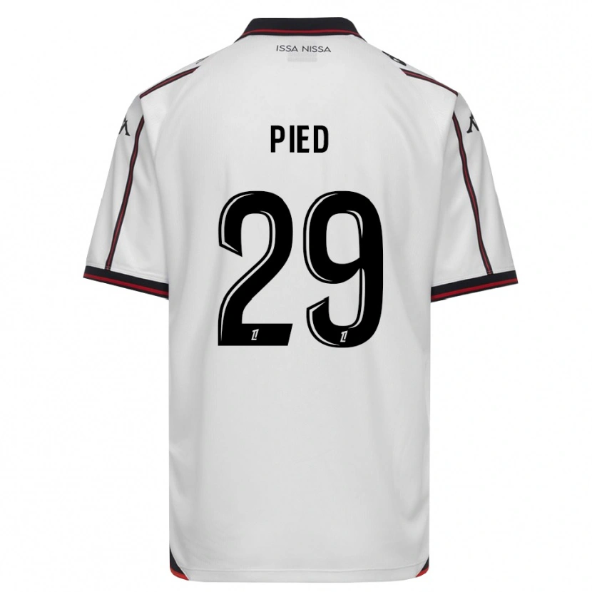 Danxen Kinderen Jeremy Pied #29 Zwart Wit Uitshirt Uittenue 2026/27 T-Shirt