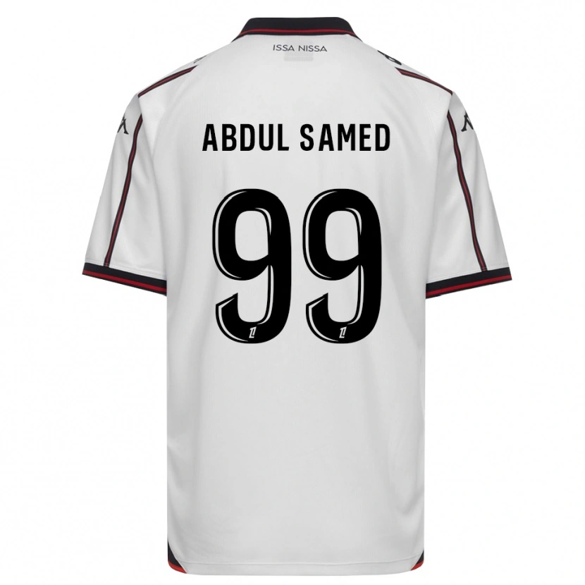 Danxen Kinderen Salis Abdul Samed #99 Zwart Wit Uitshirt Uittenue 2026/27 T-Shirt
