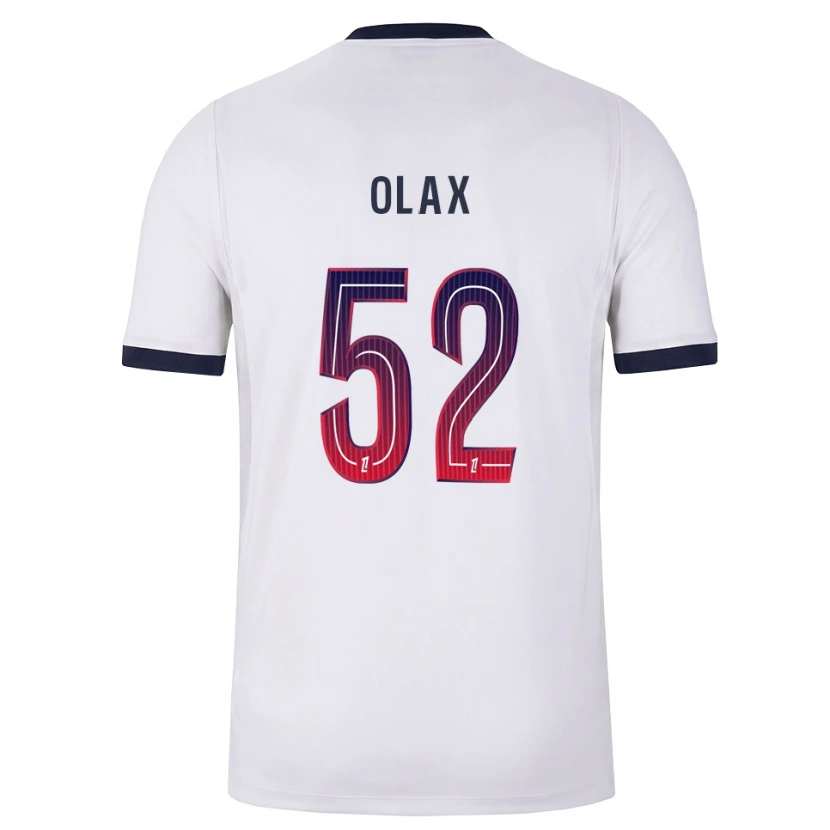 Danxen Kinderen Djamy Olax #52 Wit Zwart Rood Uitshirt Uittenue 2026/27 T-Shirt