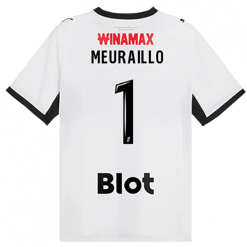Danxen Kinderen Thâo Mouapa Mwa Meuraillo #1 Zwart Wit Rood Uitshirt Uittenue 2026/27 T-Shirt