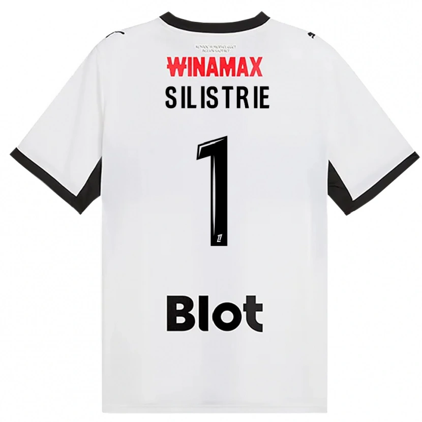 Danxen Kinderen Mathys Silistrie #1 Zwart Wit Rood Uitshirt Uittenue 2026/27 T-Shirt
