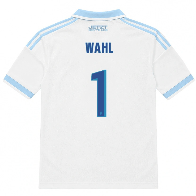 Danxen Kinderen Manon Wahl #1 Licht Hemelsblauw Wit Rood Uitshirt Uittenue 2026/27 T-Shirt