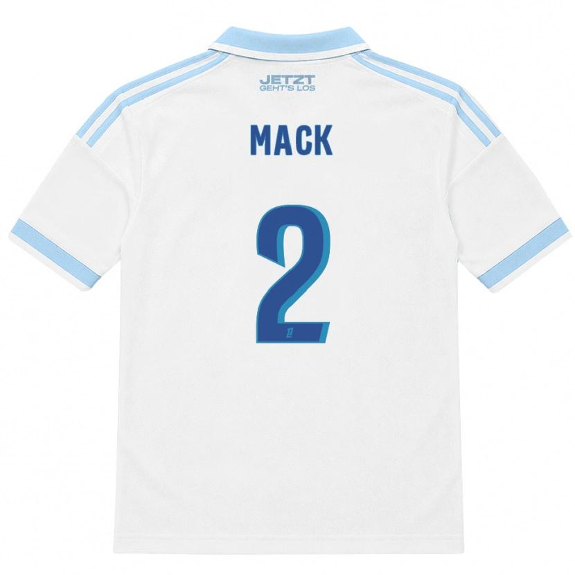 Danxen Kinderen Hugo Mack #2 Licht Hemelsblauw Wit Rood Uitshirt Uittenue 2026/27 T-Shirt