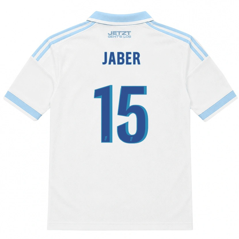Danxen Kinderen Wissem Jaber #15 Licht Hemelsblauw Wit Rood Uitshirt Uittenue 2026/27 T-Shirt