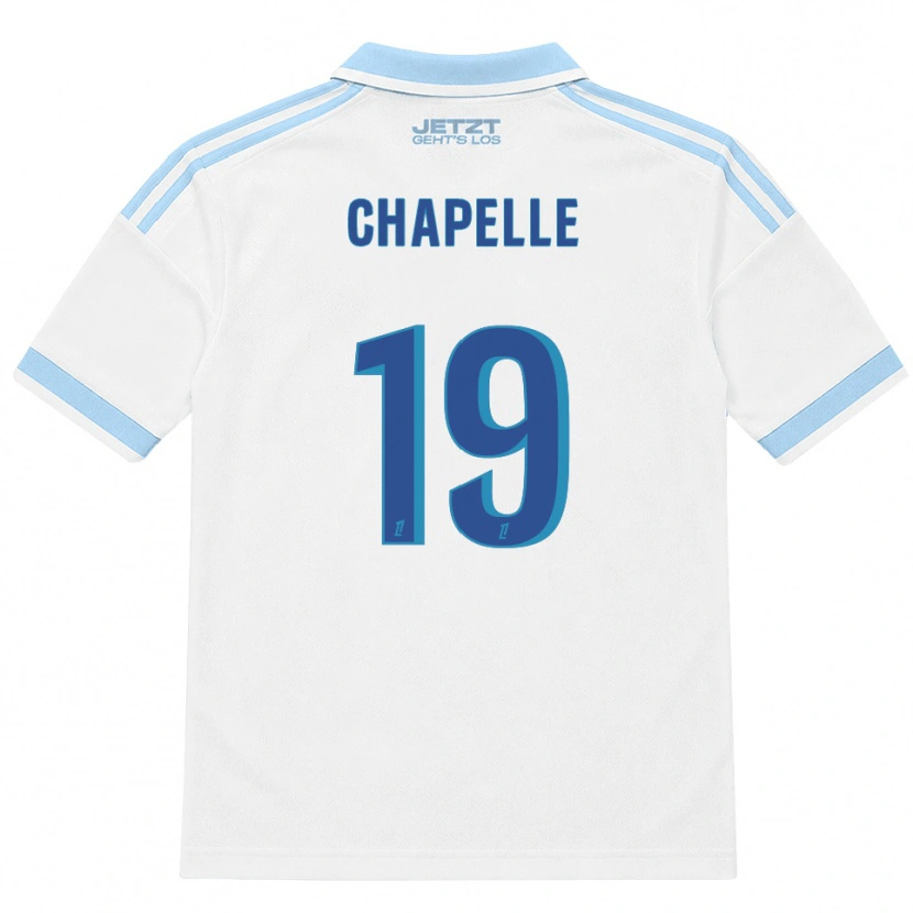 Danxen Kinderen Kenza Chapelle #19 Licht Hemelsblauw Wit Rood Uitshirt Uittenue 2026/27 T-Shirt