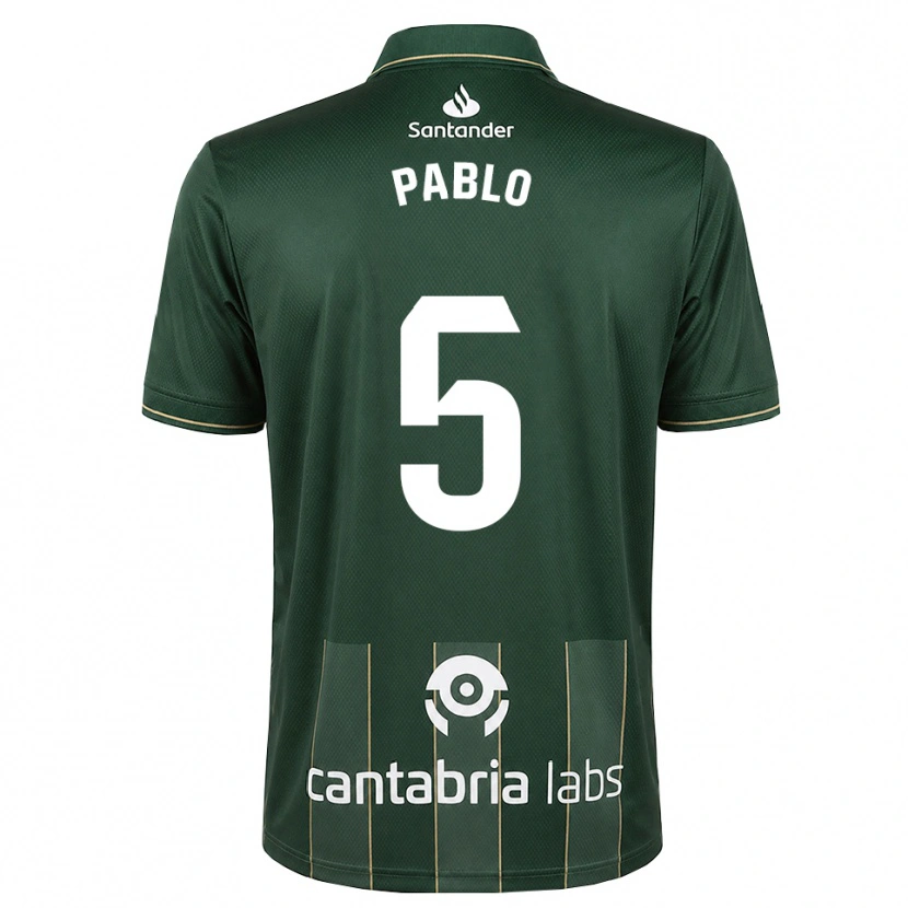 Danxen Kinderen Pablo Ramón #5 Donker Leigrijs Wit Uitshirt Uittenue 2026/27 T-Shirt