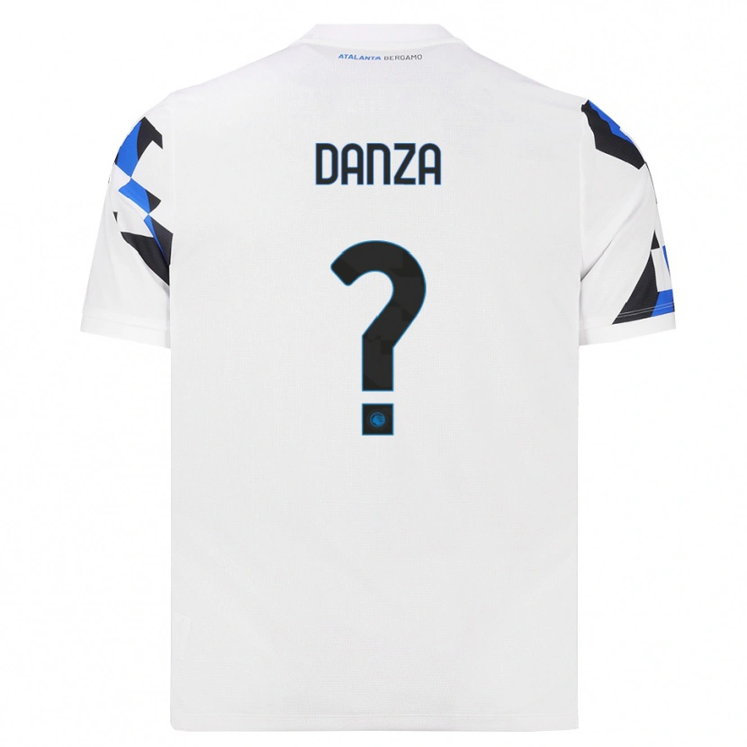 Danxen Kinderen Mirko Danza #0 Wit Rood Blauw Uitshirt Uittenue 2026/27 T-Shirt