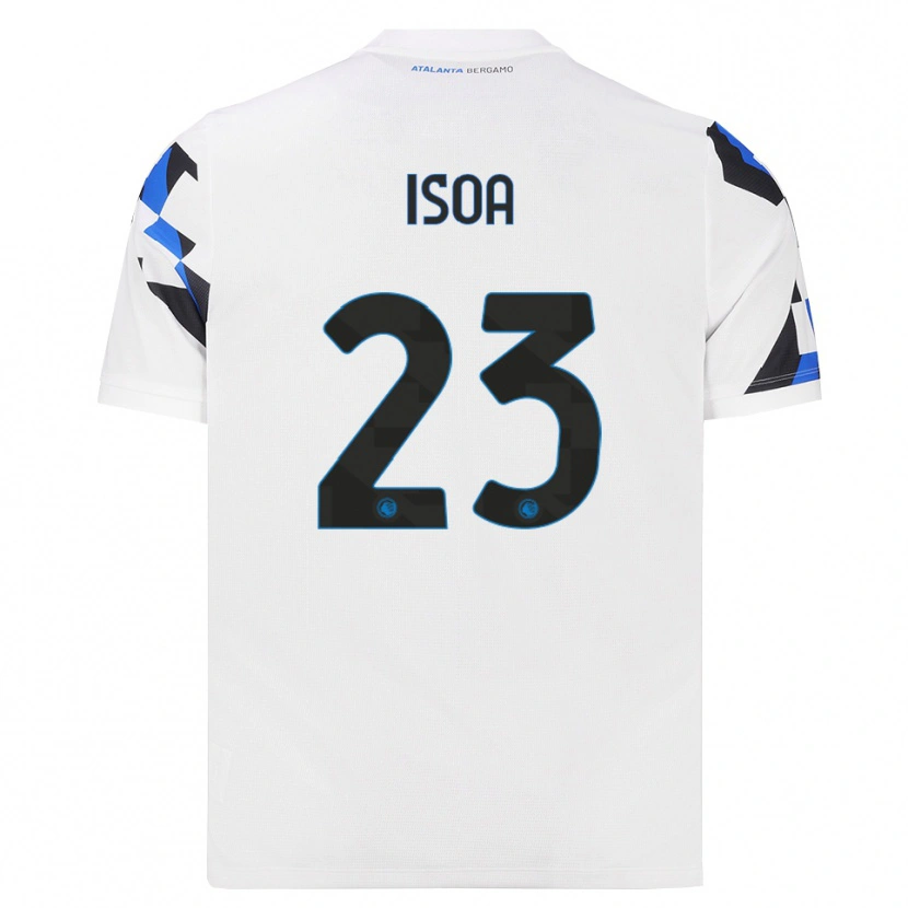 Danxen Kinderen Isaac Isoa #23 Wit Rood Blauw Uitshirt Uittenue 2026/27 T-Shirt