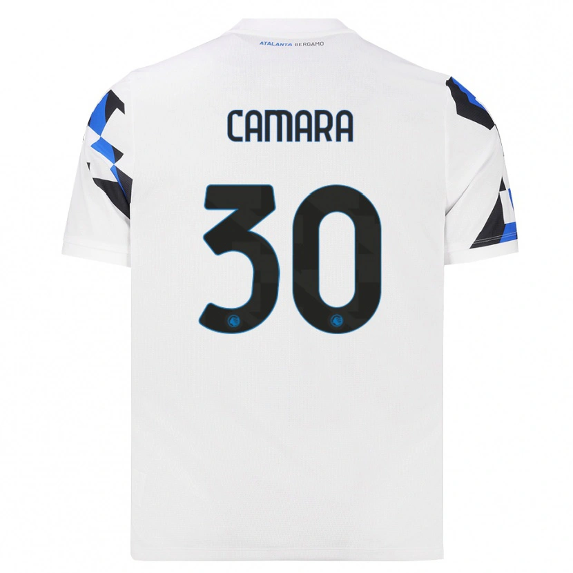 Danxen Kinderen Henry Camara #30 Wit Rood Blauw Uitshirt Uittenue 2026/27 T-Shirt