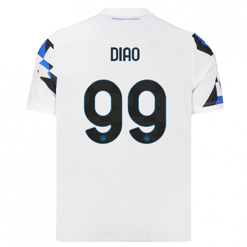 Danxen Kinderen Siren Diao #99 Wit Rood Blauw Uitshirt Uittenue 2026/27 T-Shirt