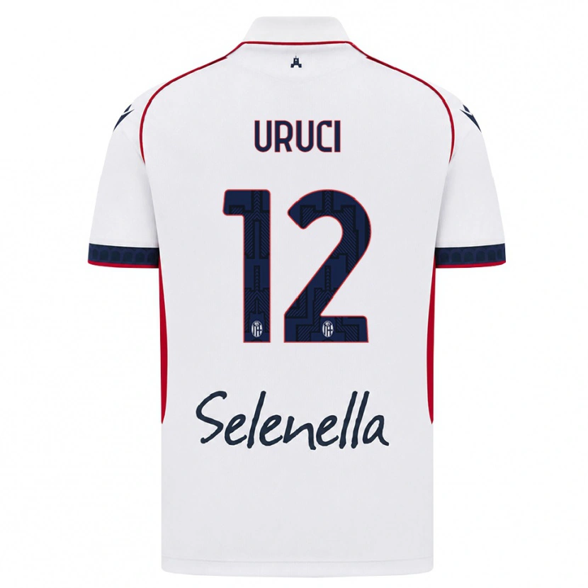 Danxen Kinderen Klejton Uruci #12 Wit Rood Koninklijk Blauw Uitshirt Uittenue 2026/27 T-Shirt