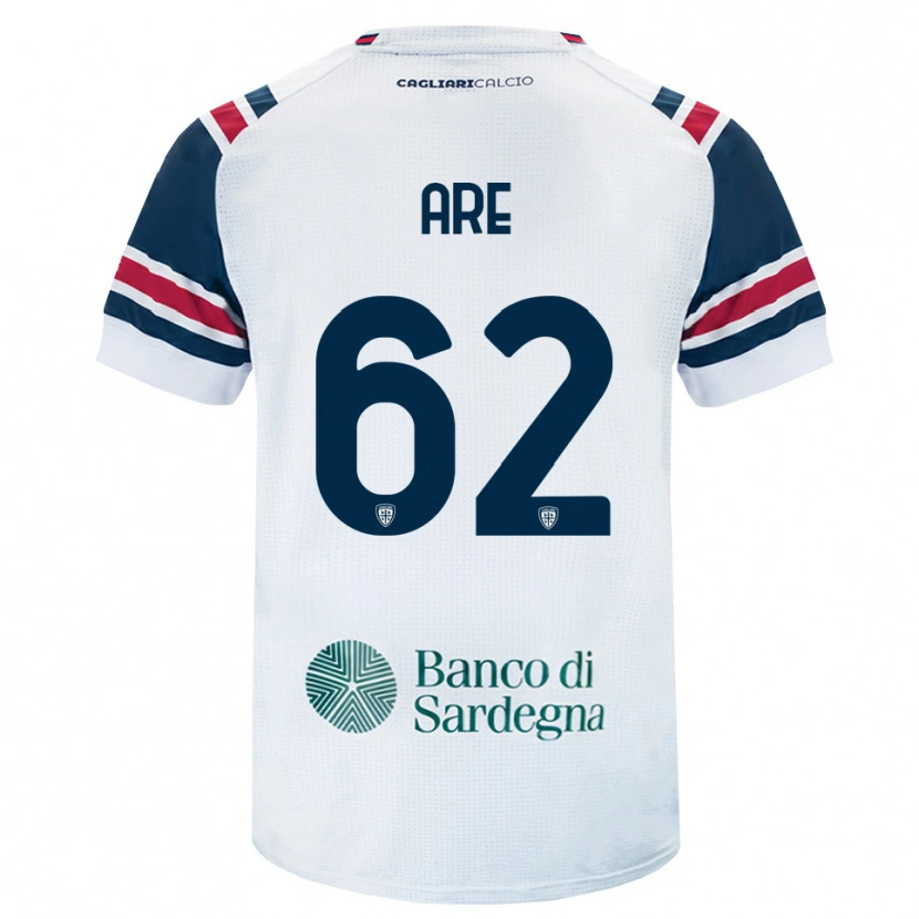 Danxen Kinderen Emmanuele Are #62 Wit Rood Groen Uitshirt Uittenue 2026/27 T-Shirt