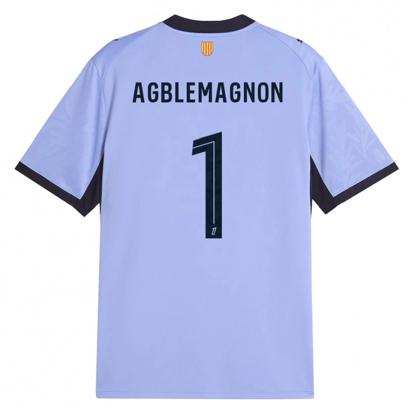 Danxen Kinderen Jordan Agblemagnon #1 Lavendel Zwart Thuisshirt Derde Tenue 2026/27 T-Shirt