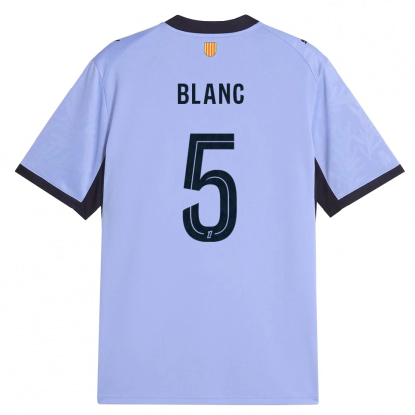 Danxen Kinderen Amandine Blanc #5 Lavendel Zwart Thuisshirt Derde Tenue 2026/27 T-Shirt
